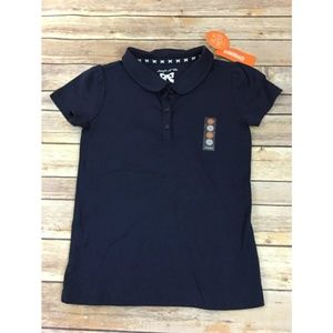 NWT Gymboree Girls Uniform Shop Green Polo Size 4